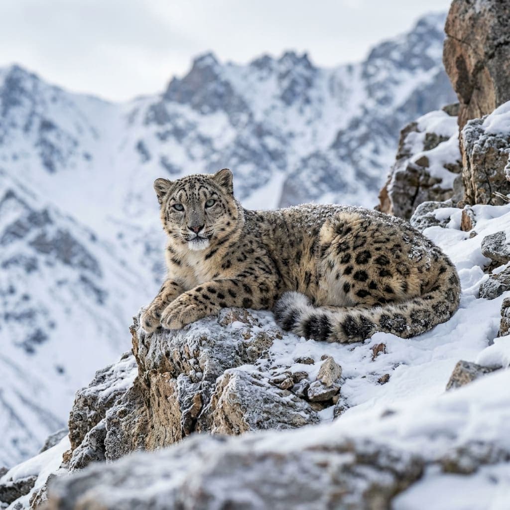 Snow Leopard Tracking in Hemis National Park